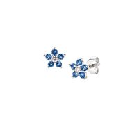 Earrings Amen Woman Rainbow in Silver ESTEBLBB - ESTEBLBB